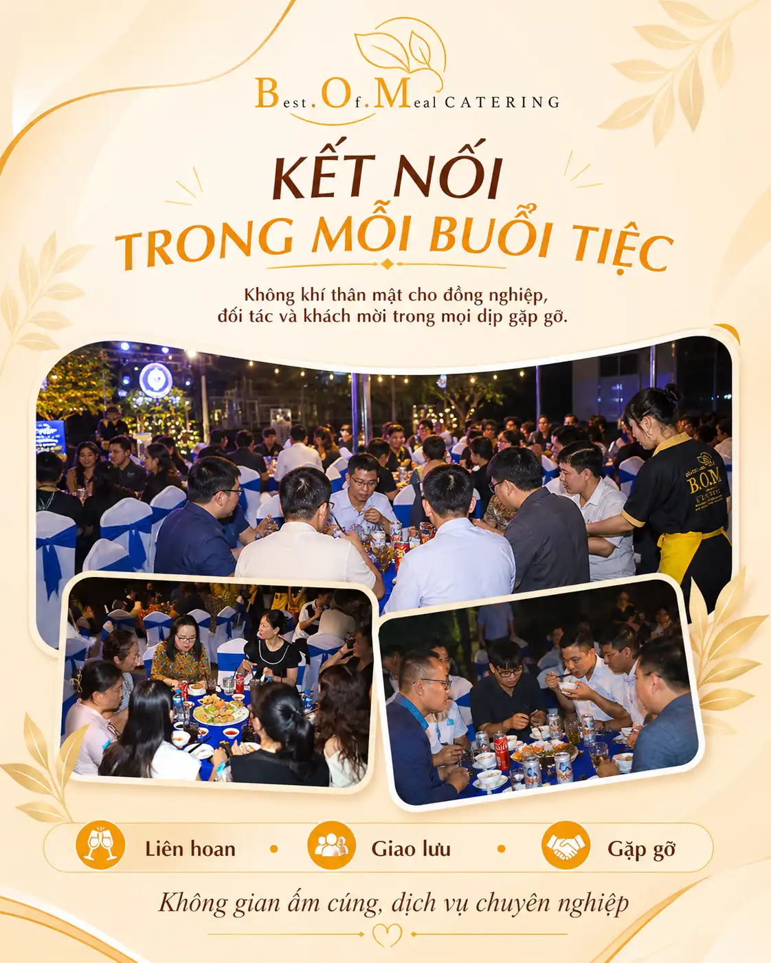 Dịch vụ nấu tiệc trọn gói: Giải pháp hoàn hảo cho tiệc gia đình