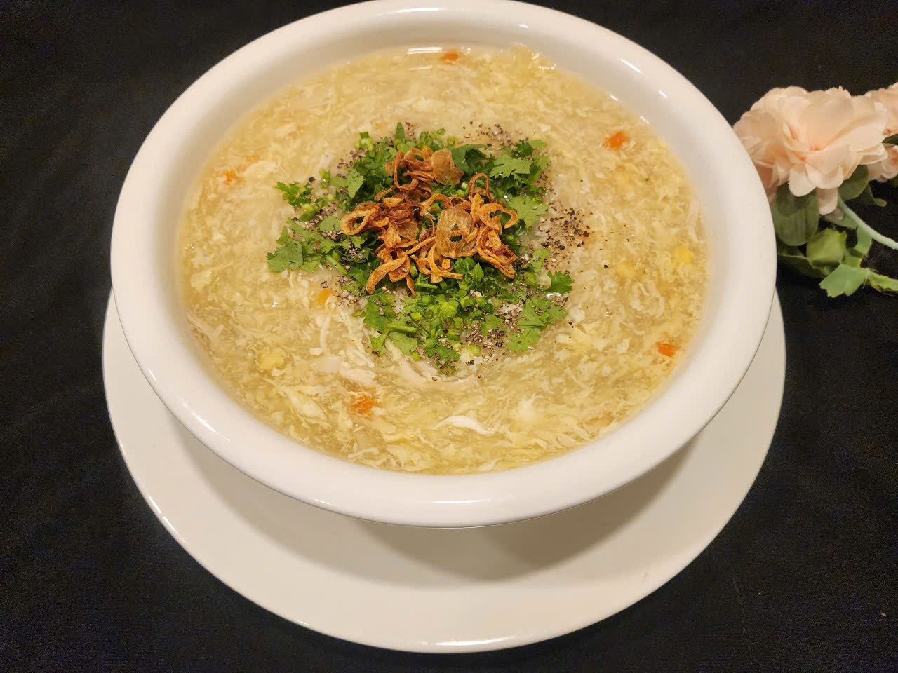 Súp Măng Tây Thịt Cua