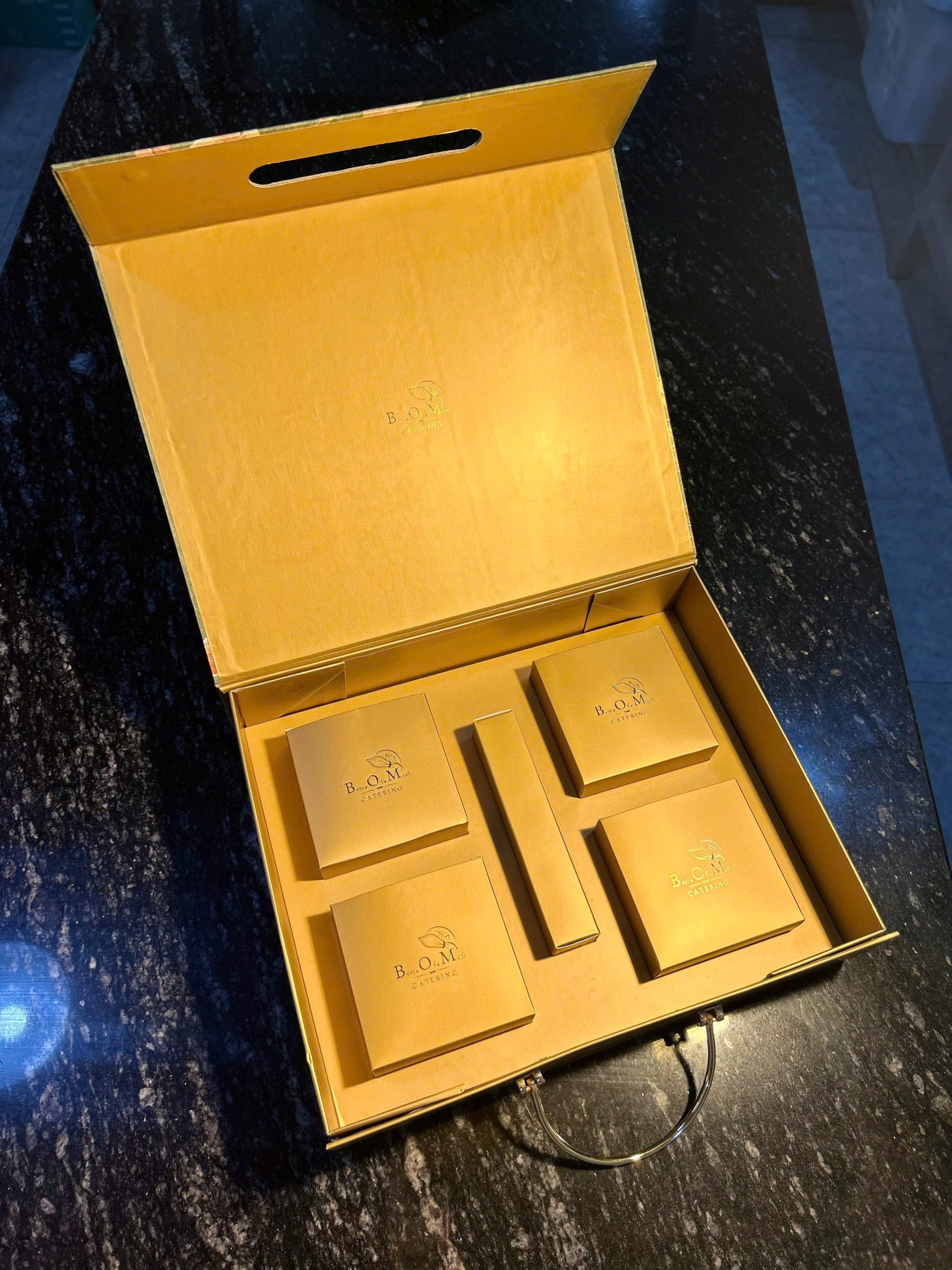 Hộp Quà Bánh Trung Thu Cao Cấp BOM Catering