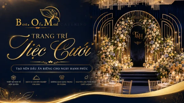 Bảng giá tổ chức tiệc cưới trọn gói
